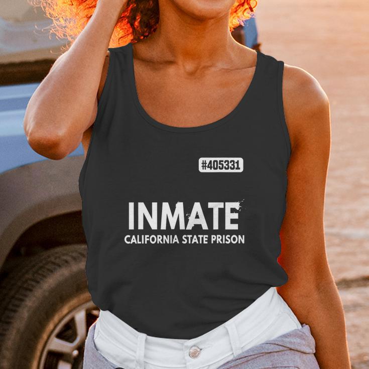 Inmate California State Prison Jail Costume T-Shirt Prisons Unisex Tank Top Gifts for Women