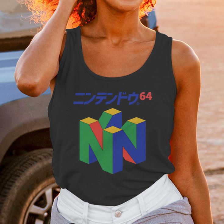 Japanese Nintendo 64 Shirt Unisex Tank Top Gifts for Women