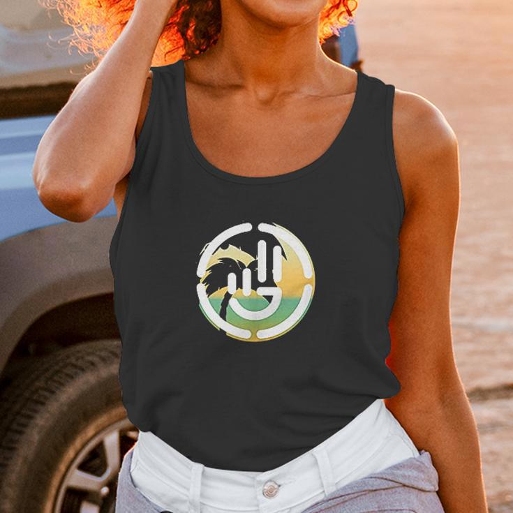 Jeep Wave Peace Sign Tropical Summertime Unisex Tank Top Gifts for Women