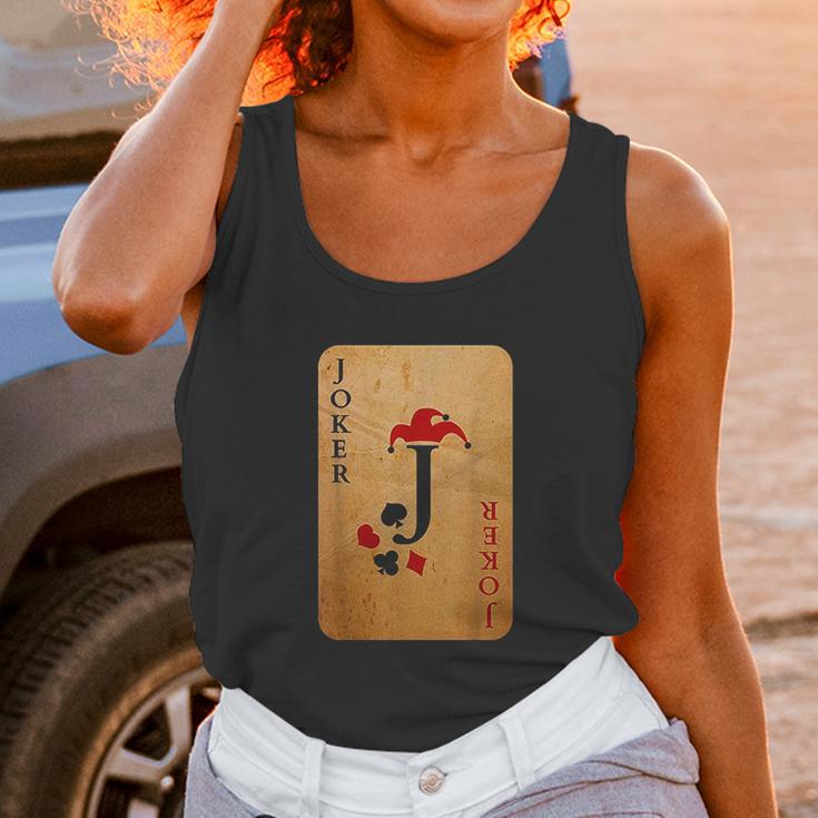 Joker Card Costume Unisex Tank Top Gifts for Women