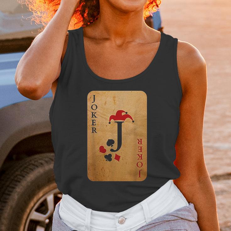 Joker Card Unisex Tank Top Gifts for Women