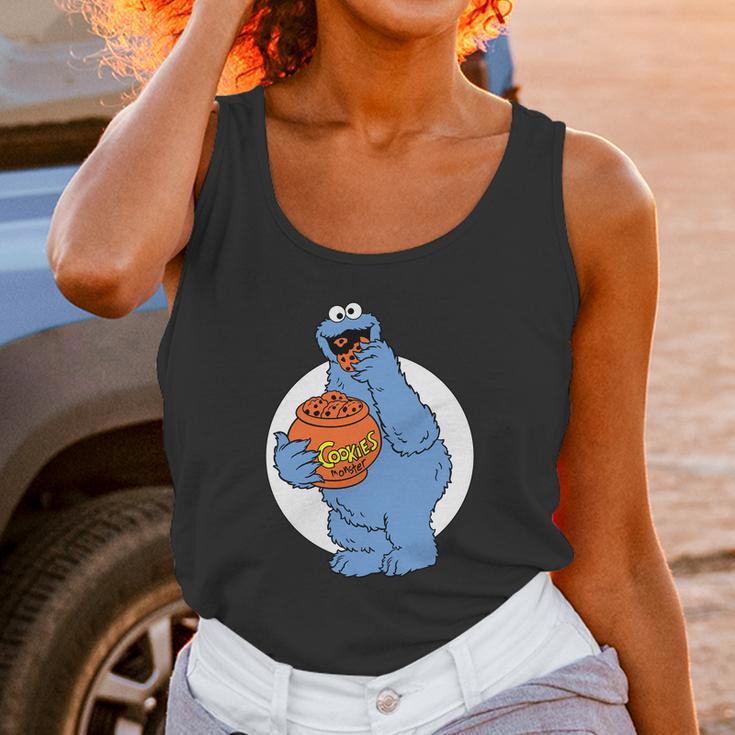 Junk Food Cookie MonsterShirt Worn By Rachel On Friends Vintage Htf Rare S Unisex Tank Top Gifts for Women