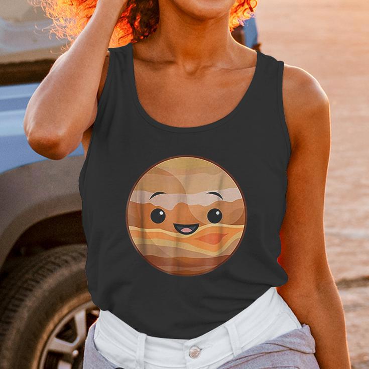 Jupiter Cute Happy Planet Solar System Galaxy Unisex Tank Top Gifts for Women