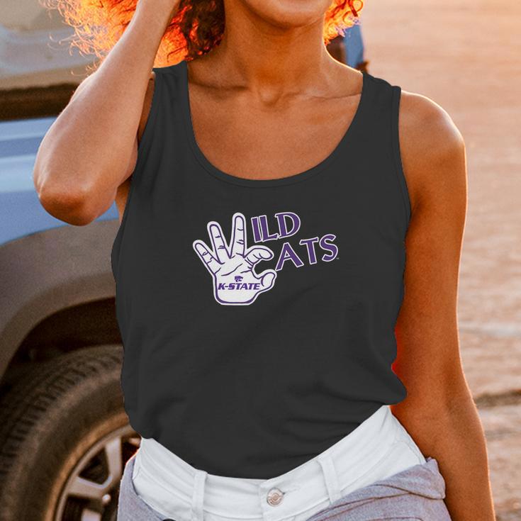 Kansas State Wildcats Foam Hand Apparel Unisex Tank Top Gifts for Women