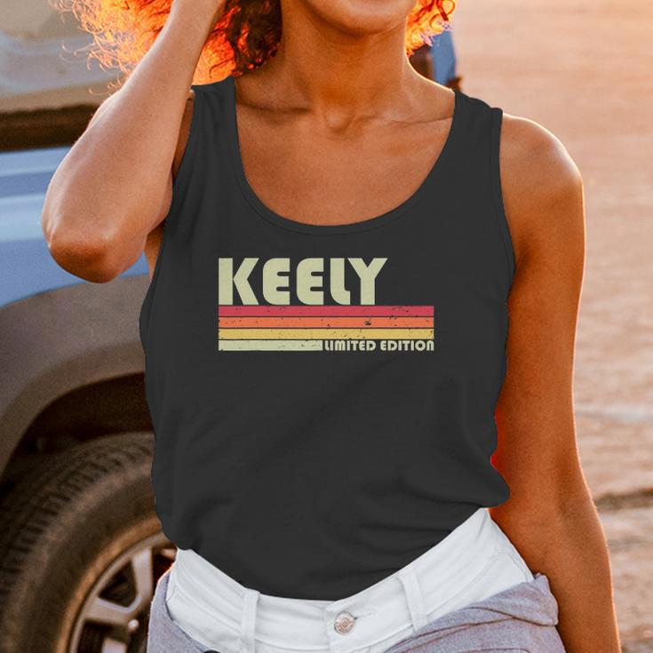 Keely Name Personalized Retro Vintage 80S 90S Birthday Unisex Tank Top Gifts for Women