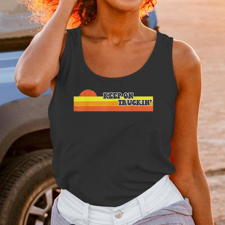 Keep On Truckin Unisex Tank Top Gifts for Women