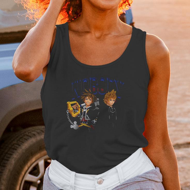 Kingdom Hearts Sora Roxas Nobody Unisex Tank Top Gifts for Women