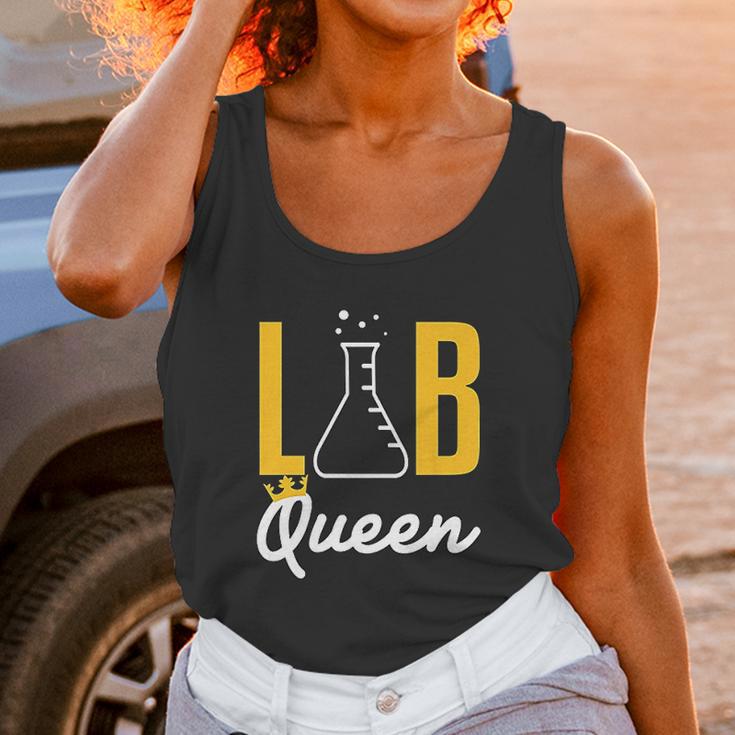 Lab Tech Queen Med Technician Funny Gift Supervisor Coworker Unisex Tank Top Gifts for Women