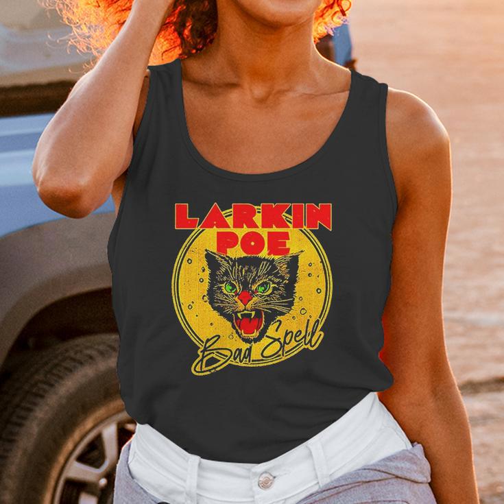 Larkin Poe Bad Spell Crazy Cat Face Unisex Tank Top Gifts for Women