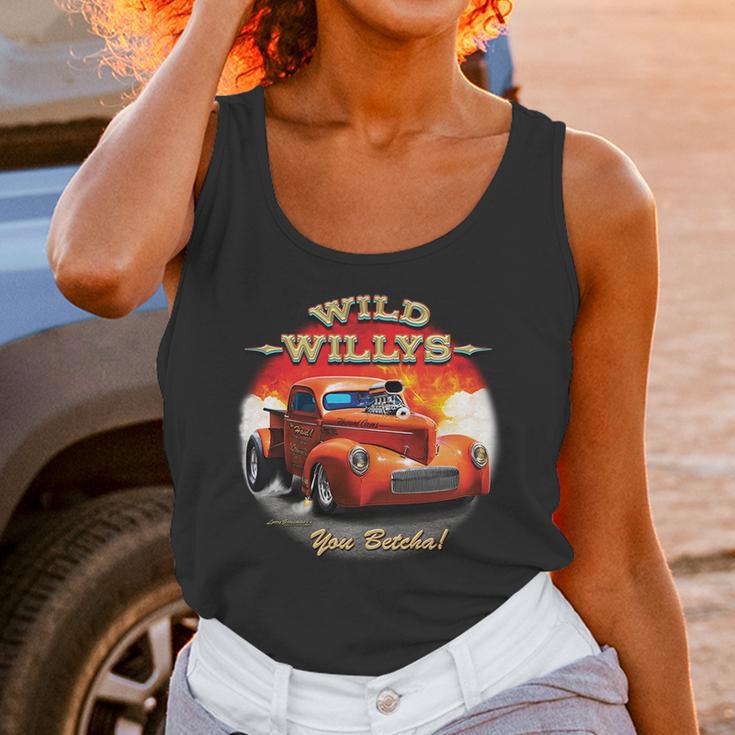 Larry Grossman Wild Willys Unisex Tank Top Gifts for Women