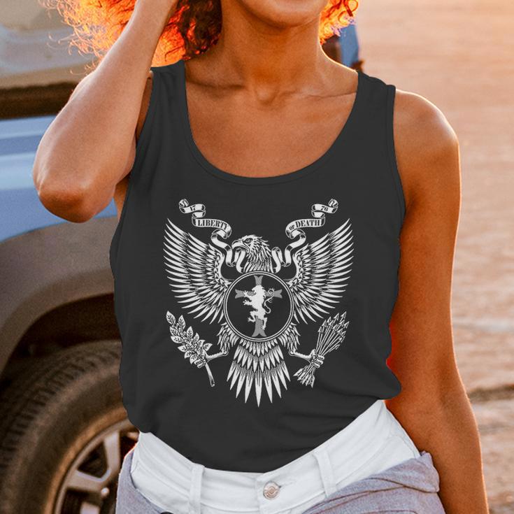 Liberty Or Death - Templar Unisex Tank Top Gifts for Women