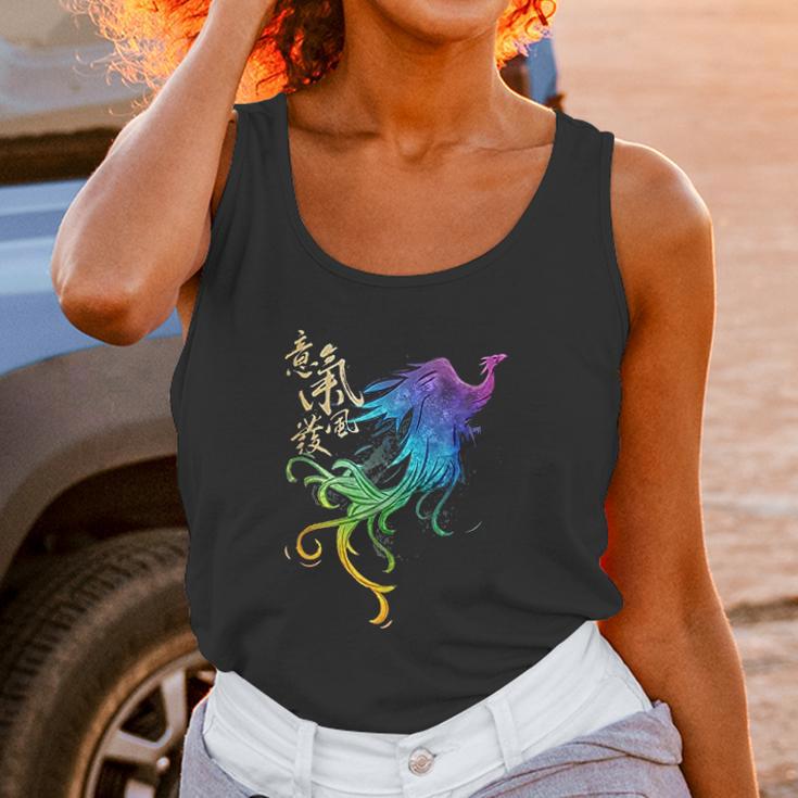 Live Action Phoenix Watercolor Unisex Tank Top Gifts for Women