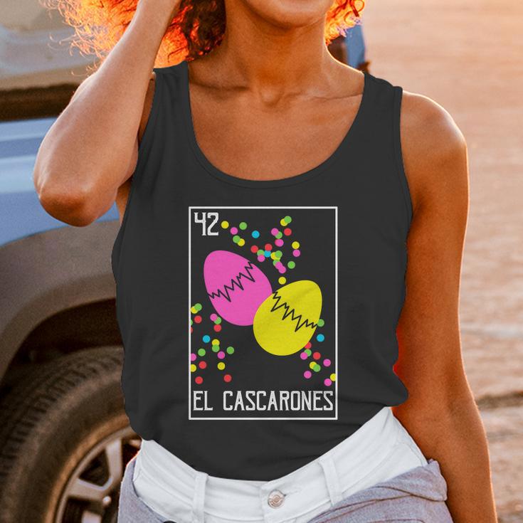 Loteria Easter Tee El Cascarones Confetti Eggs Mexican Unisex Tank Top Gifts for Women