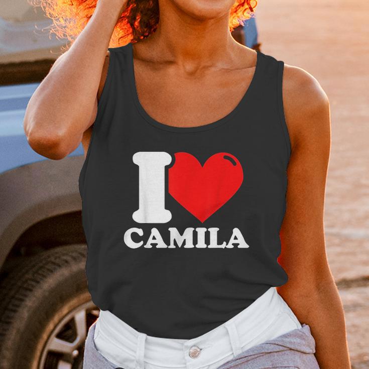 I Love Camila Unisex Tank Top Gifts for Women