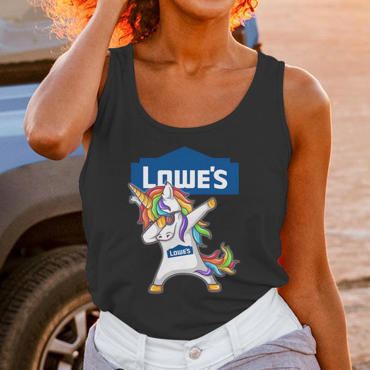 Lowes Unicorn Dabbing Unisex Tank Top Gifts for Women