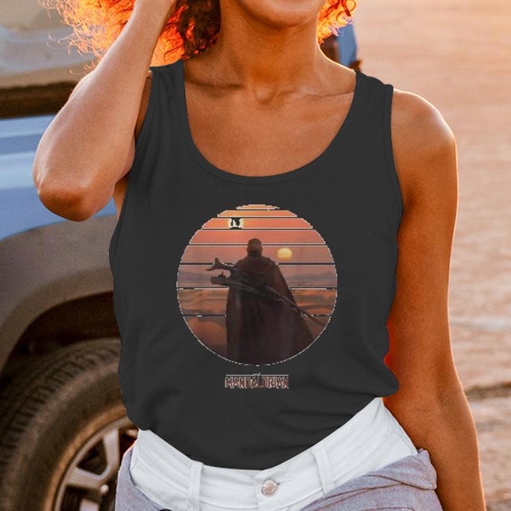 The Mandalorian Boba Fett On Tatooine Unisex Tank Top Gifts for Women