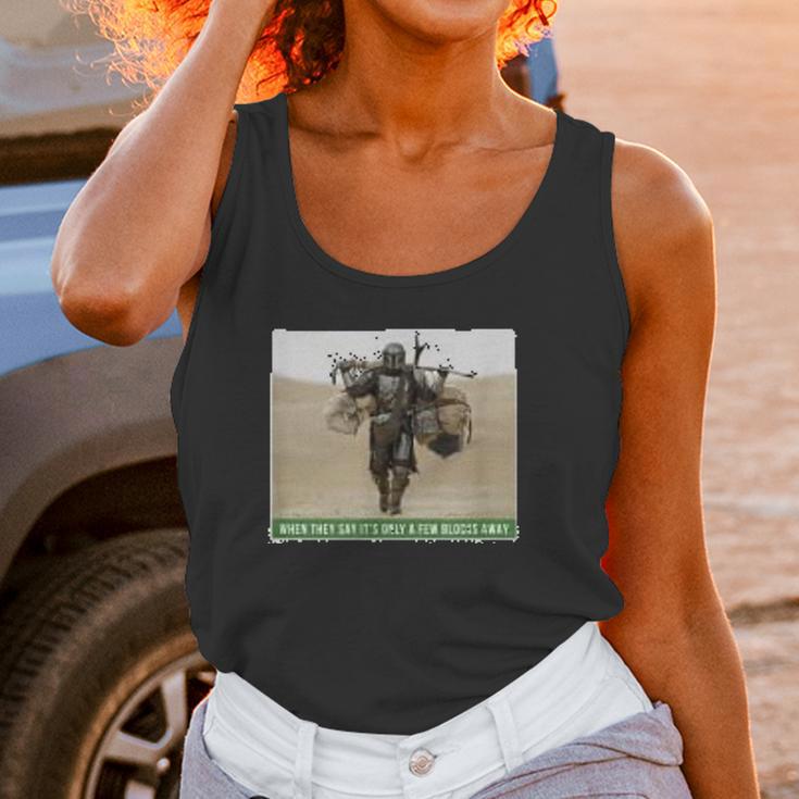 The Mandalorian And The Child Funny Meme Unisex Tank Top Gifts for Women