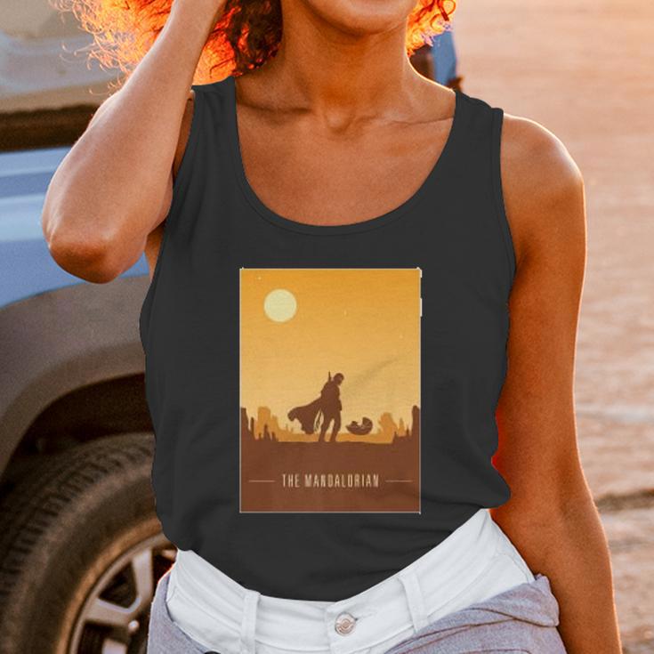 The Mandalorian And The Child Poster Unisex Tank Top Gifts for Women