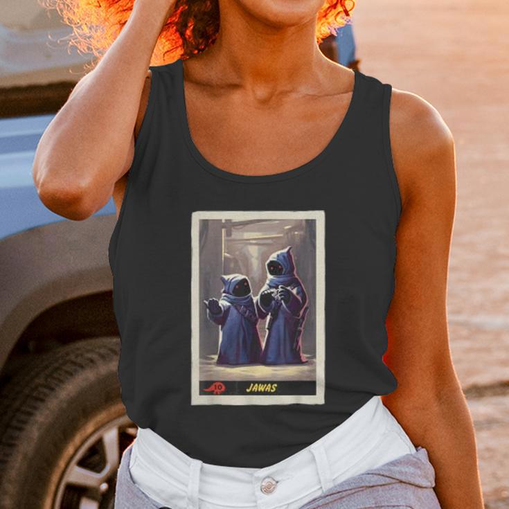 The Mandalorian Jawas Trading Card Unisex Tank Top Gifts for Women