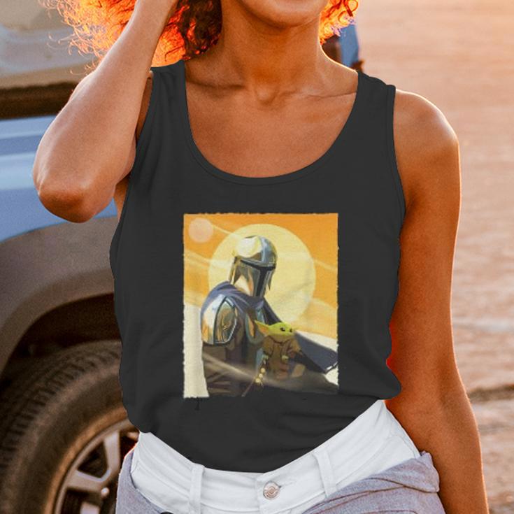 The Mandalorian Mando And The Child Clan Of Two Unisex Tank Top Gifts for Women