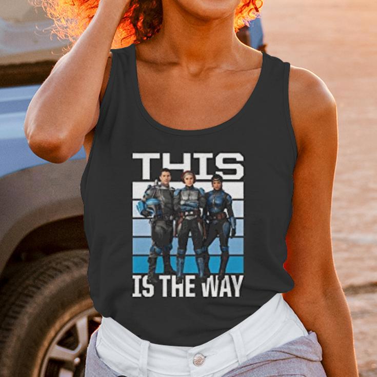 The Mandalorian This Is The Way Unisex Tank Top Gifts for Women