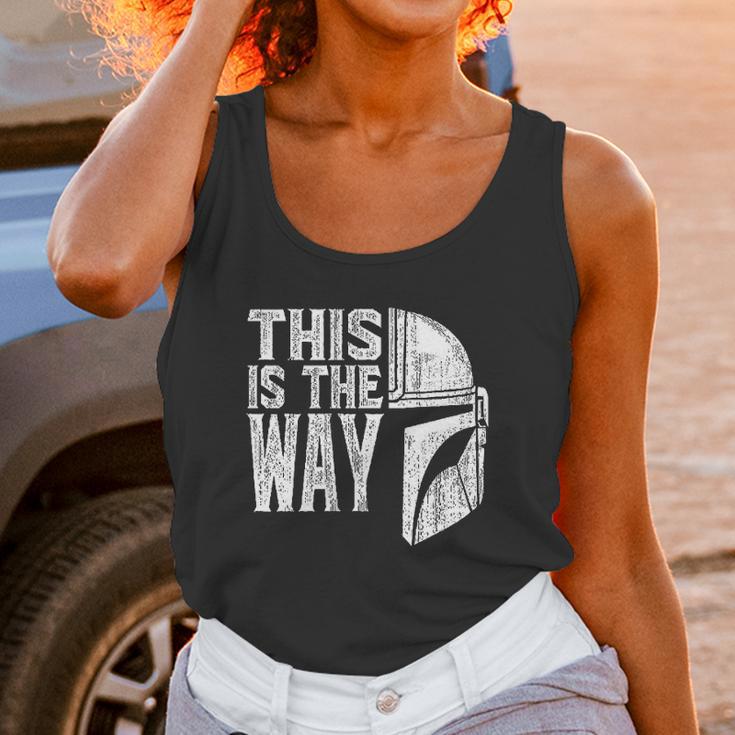 This Is The Way Mandalorian Unisex Tank Top Gifts for Women