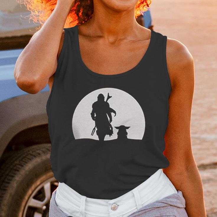 Mando Moon Mandalorian Unisex Tank Top Gifts for Women