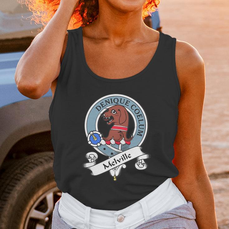 Melville Clan Badge Scottish Clan Badges Unisex Tank Top Gifts for Women