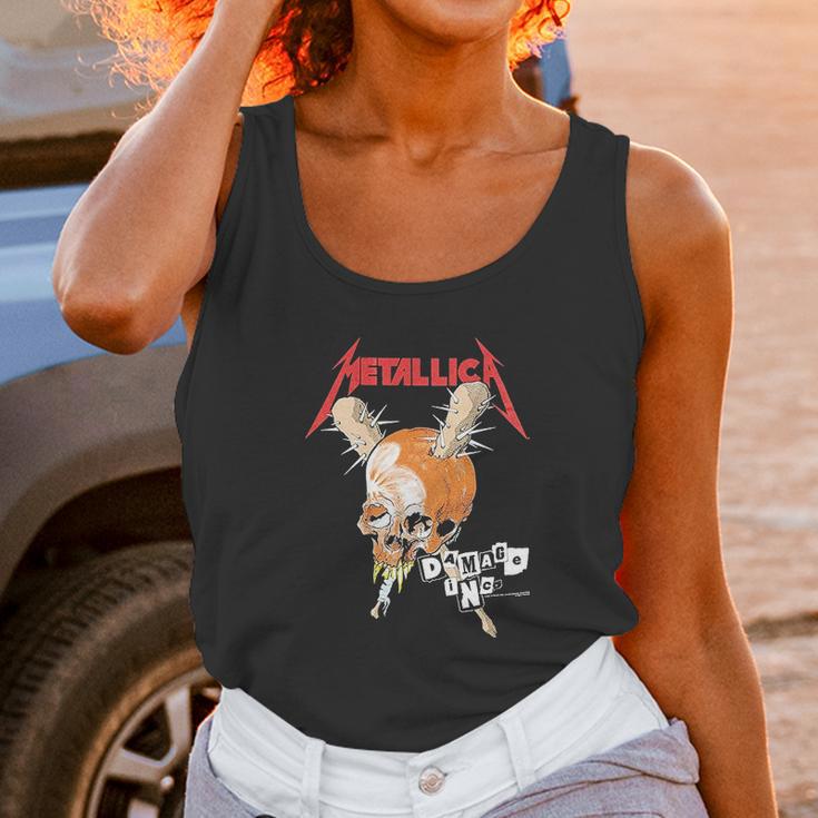 Metallica Mens Damage Inc Tour Unisex Tank Top Gifts for Women