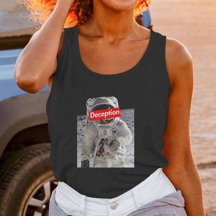 Moon Landing Conspiracy Theory Unisex Tank Top Gifts for Women