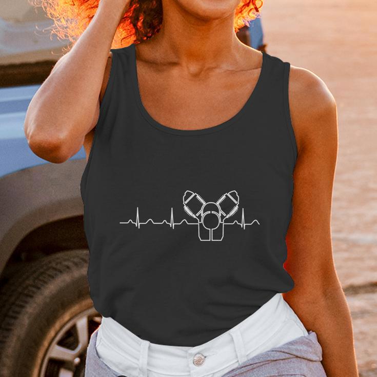 Moto Guzzi Heartbeat W Unisex Tank Top Gifts for Women