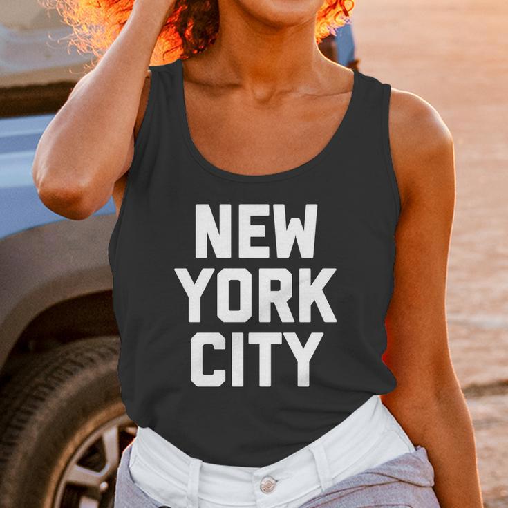 New York City Retro Vintage Big Print Unisex Tank Top Gifts for Women