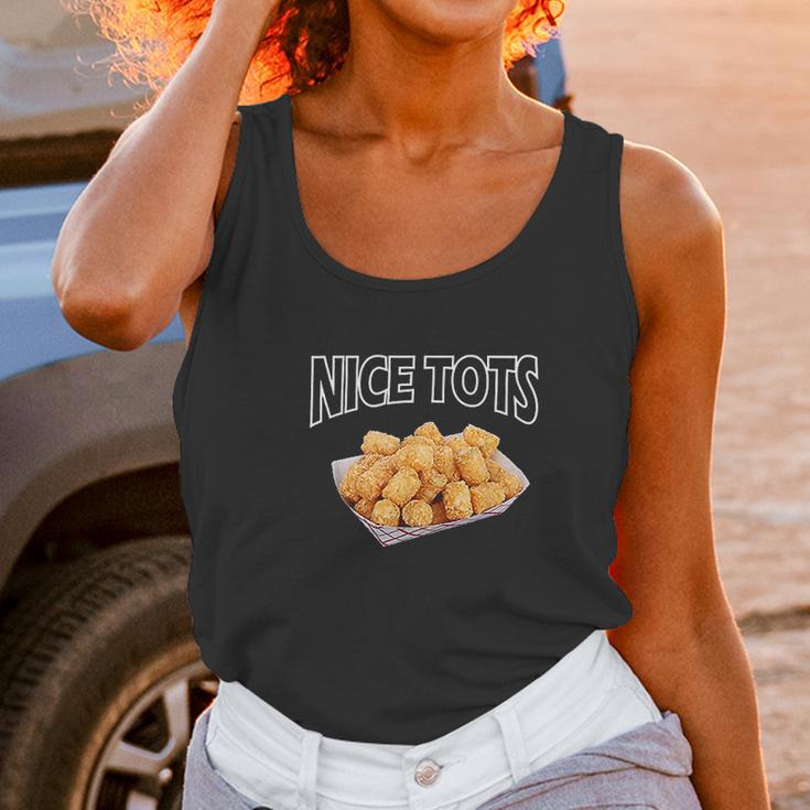 Nice Tots Tater Unisex Tank Top Gifts for Women