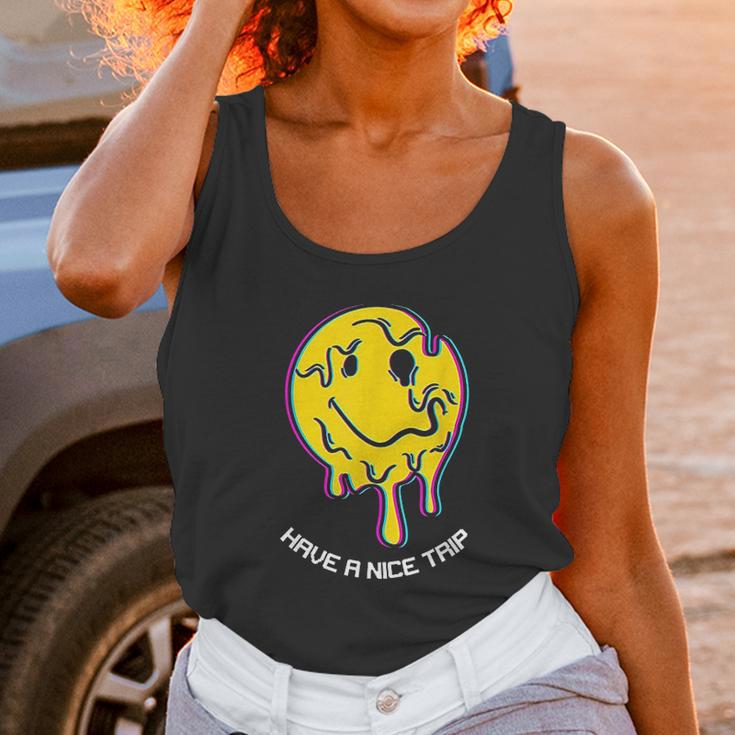 Have A Nice Trip Melting Ecstasy Rave Techno Edm Lover Gift Unisex Tank Top Gifts for Women