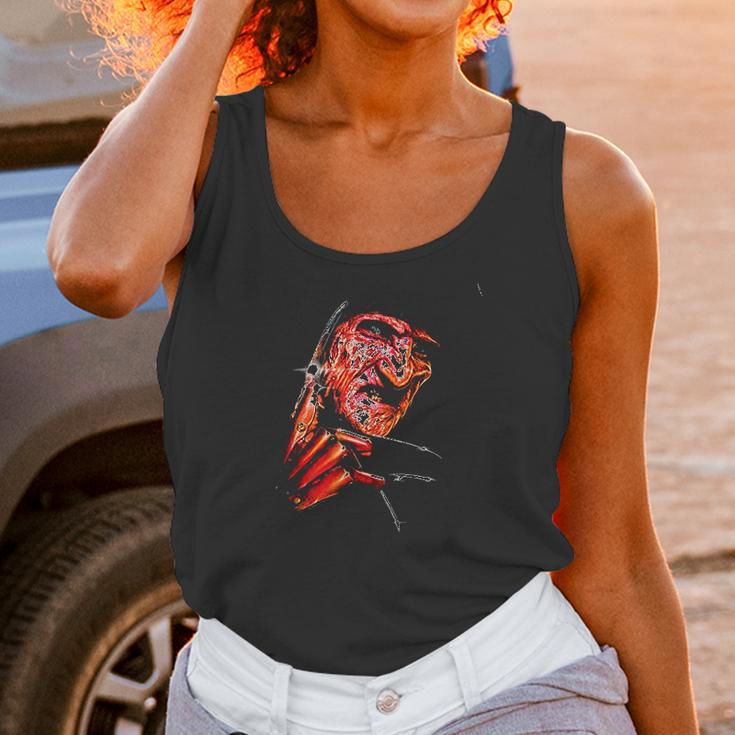 Nightmare On Elm Street Freddys Face Unisex Tank Top Gifts for Women