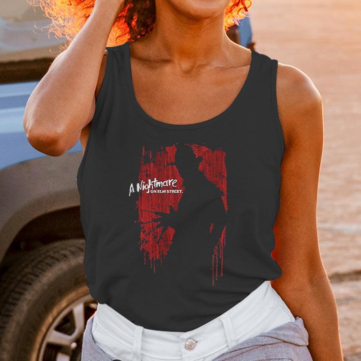 Nightmare On Elm Street Slayer Silhouette Unisex Tank Top Gifts for Women