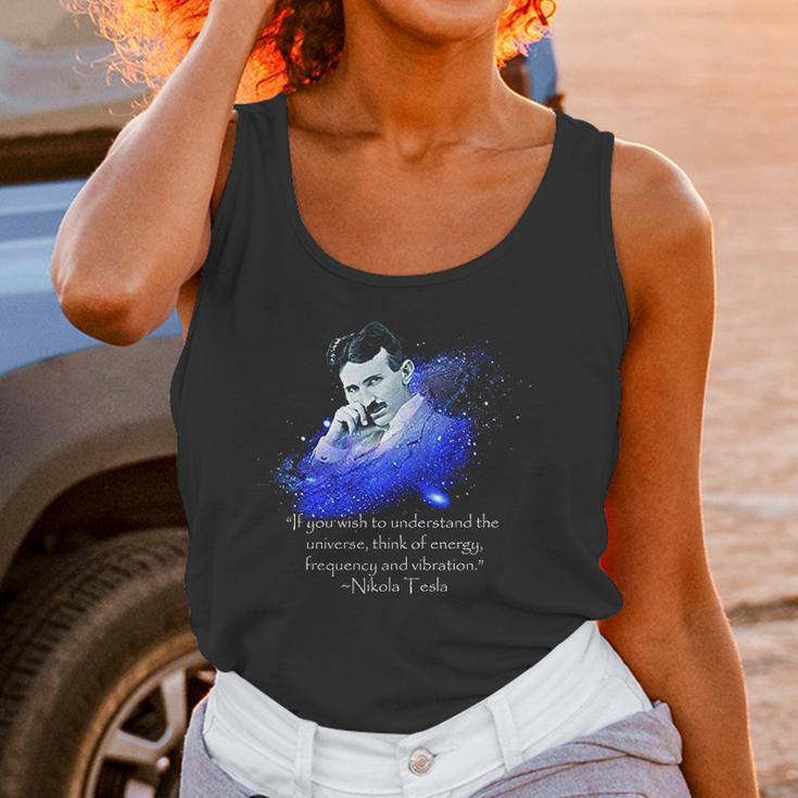 Nikola Tesla Quote Unisex Tank Top Gifts for Women