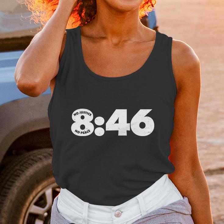 No Justice No Peace George Floyd Tribute 846 Unisex Tank Top Gifts for Women