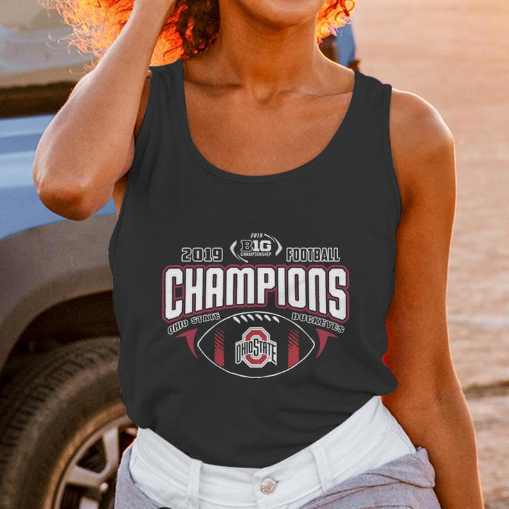 Ohio State Buckeyes 2019 Big Ten Football Champions Unisex Tank Top Gifts for Women