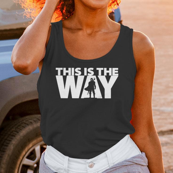 This Is The Way | The Mandalorian Series | Dopeyart Unisex Tank Top Gifts for Women