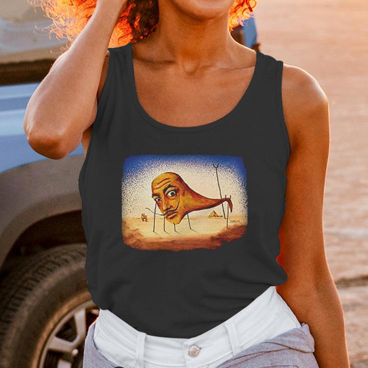 Original Drawing With Frame Salvador Dali Unisex Tank Top Gifts for Women