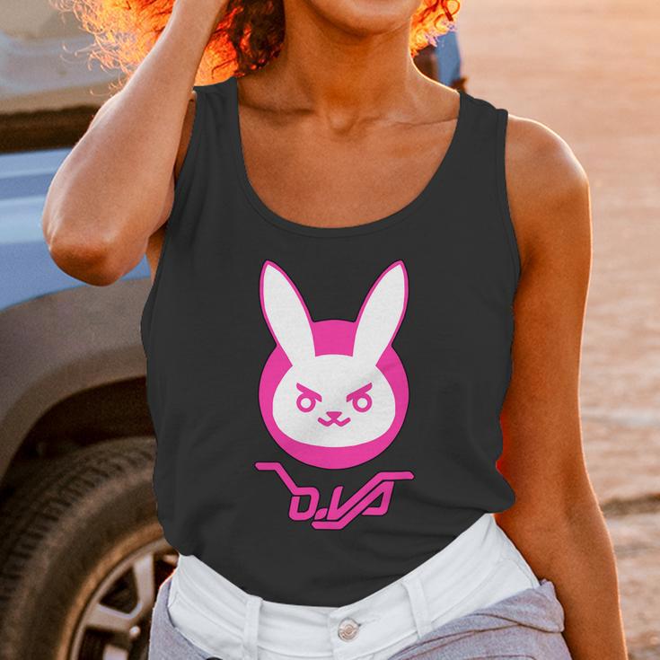 Overwatch Dva Bunny Spray Tee Shirt- Unisex Tank Top Gifts for Women