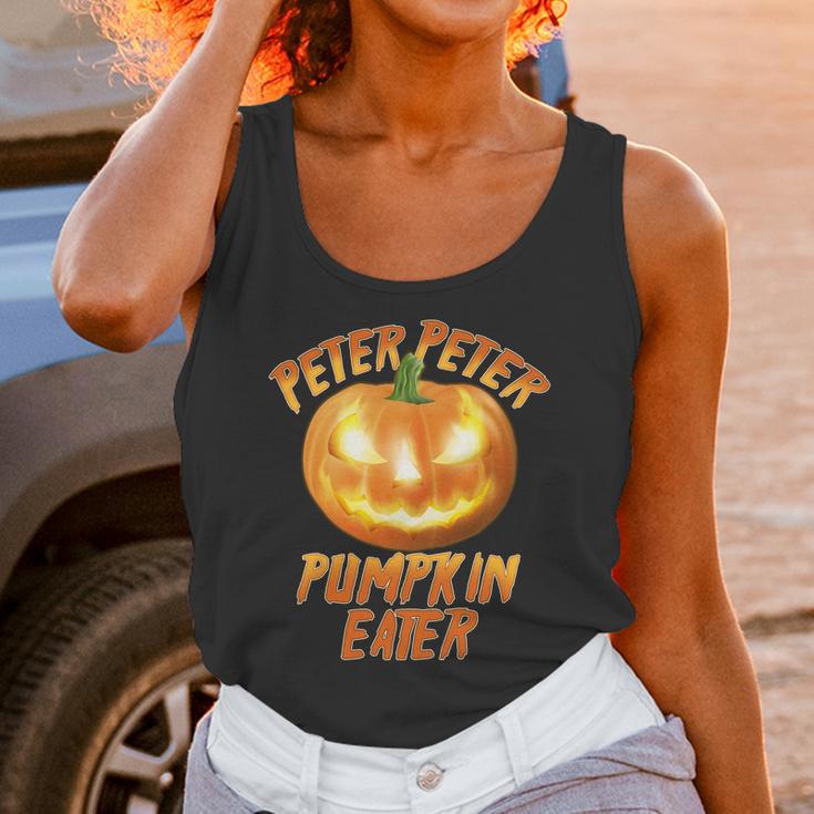 Peter Peter Pumpkin Eater Jackolantern Unisex Tank Top Gifts for Women