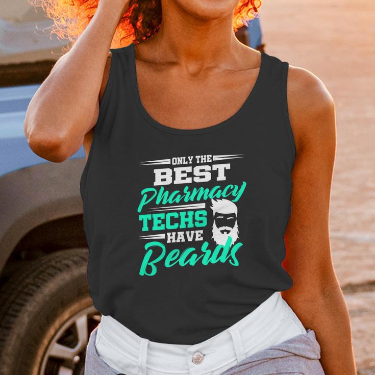 Mens Pharmacy Tech Beard Technician For Men Funny Gift Unisex Tank Top Gifts for Women