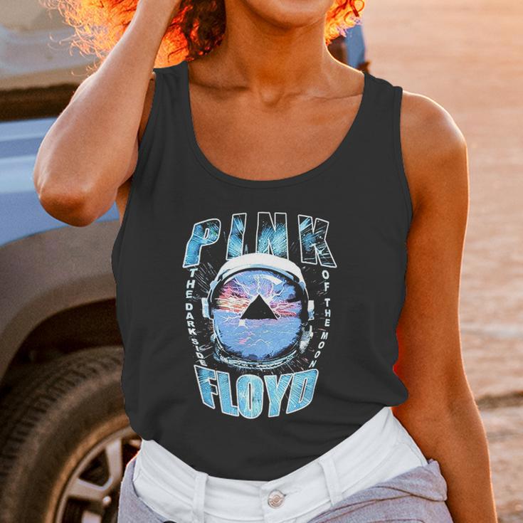 Pink Floyd Dark Side Of The Moon Astronaut Helmet Black Graphic Unisex Tank Top Gifts for Women