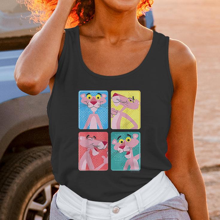 Pink Panther Colorful Portrait Unisex Tank Top Gifts for Women