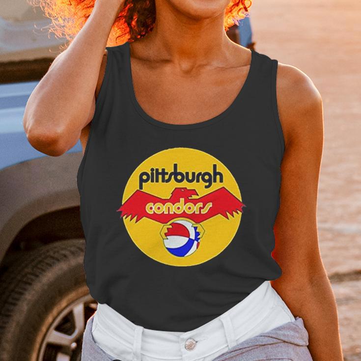 Pittsburgh Condors Aba Retro Basketball Unisex Tank Top Gifts for Women