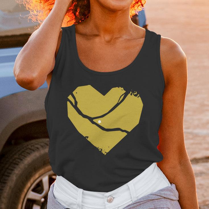 Pittsburgh Steel City Broken Heart Unisex Tank Top Gifts for Women