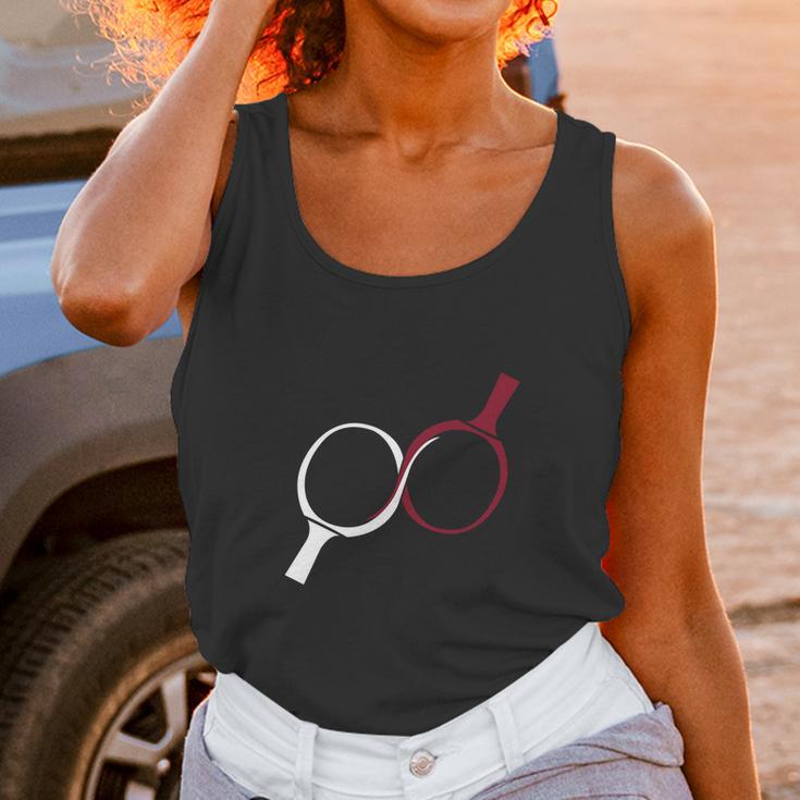 Pongfinity Ping Pong Unisex Tank Top Gifts for Women