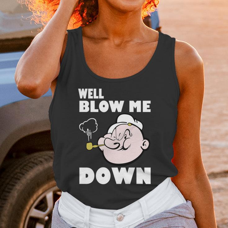 Popeye Blow Me Unisex Tank Top Gifts for Women